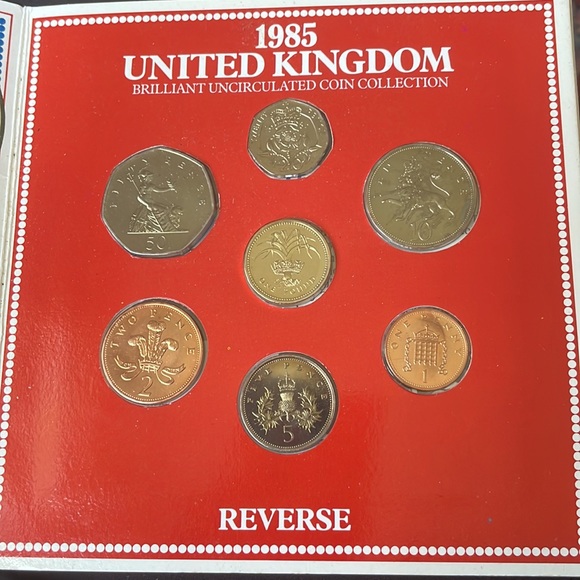 1985 Royal Mint UK coin Collection - Picture 4 of 7